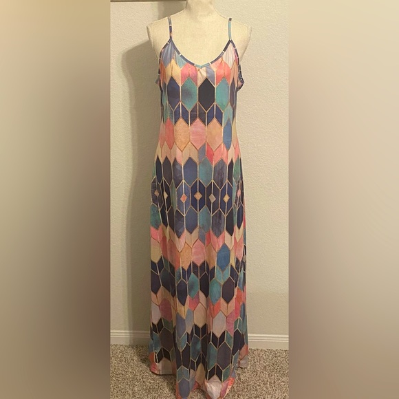Dresses & Skirts - Pastel spaghetti sun dress